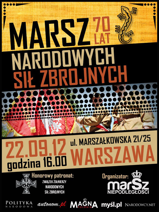 Marsz Narodowych Sił Zbrojnych Marsz Narodowych Sił Zbrojnych